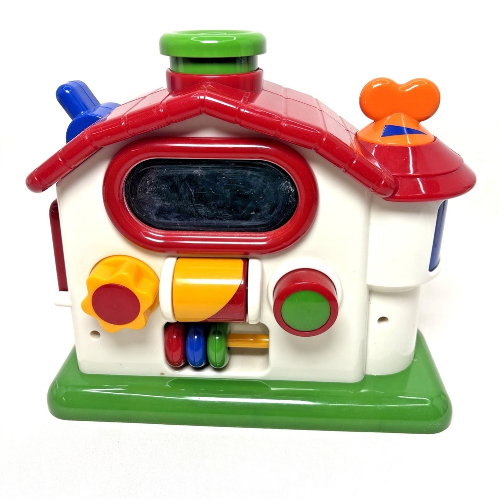 TOLO Pop Up Farm First Friends Barn Toy Set Infant Toddler Primary Colors Cow - Picture 3 of 7